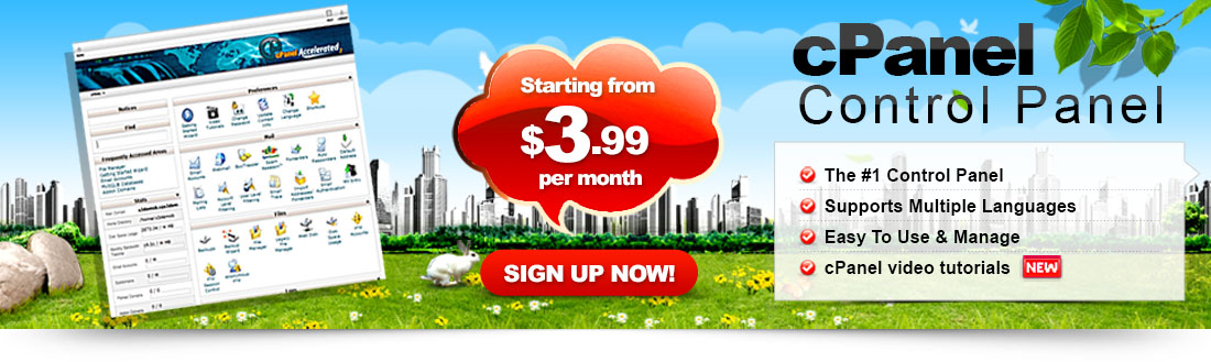 cPanel is the most popular web hosting control panel